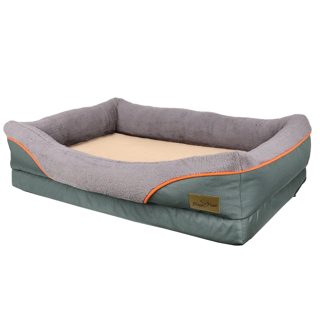 Heavy Duty Waterproof  Large Soft Orthopedic Dog Bed