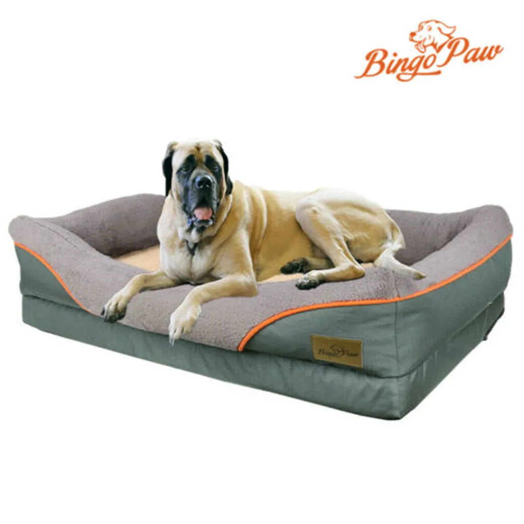 Heavy Duty Waterproof  Large Soft Orthopedic Dog Bed