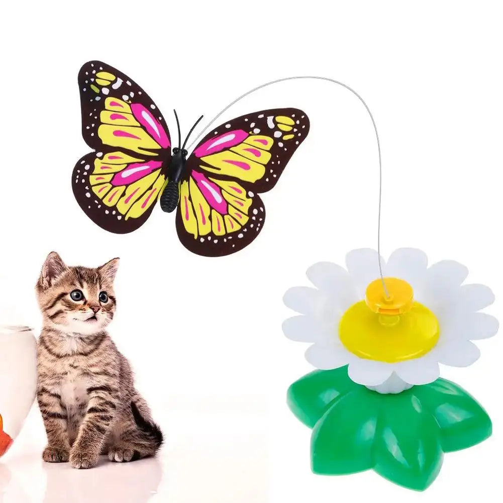 Electric Flying Automatic  Butterfly Cat Toy