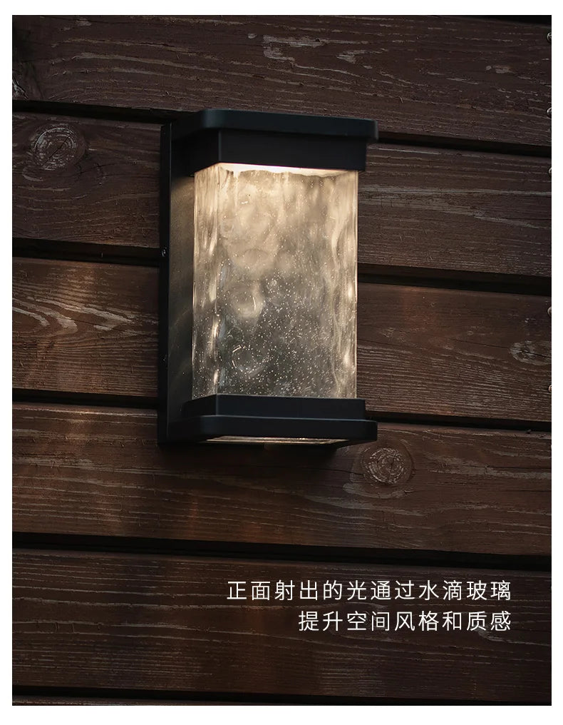 Outdoor wall lamp, waterproof balcony, villa, corridor, exterior wall lamp,  courtyard, staircase lighting