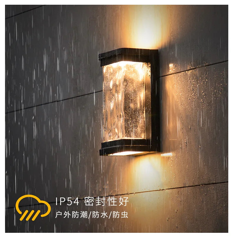 Outdoor wall lamp, waterproof balcony, villa, corridor, exterior wall lamp,  courtyard, staircase lighting