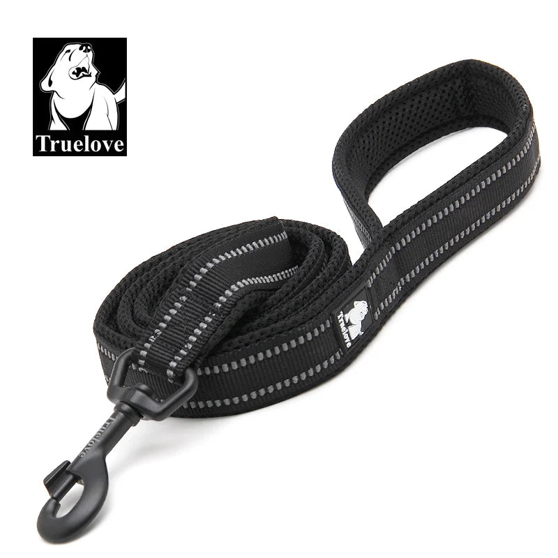 Truelove Soft Mesh Nylon Dog Leash Double Trickness Running Reflective Safe Walking Training Pet Dog Lead Leash Dropship TLL2112