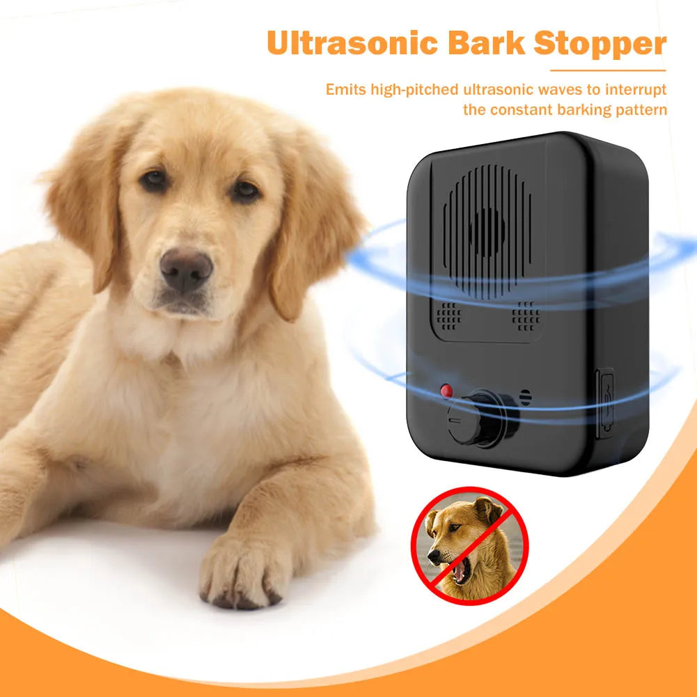 Dog Bark Stopper Ultrasonic Anti Barking  Training Device