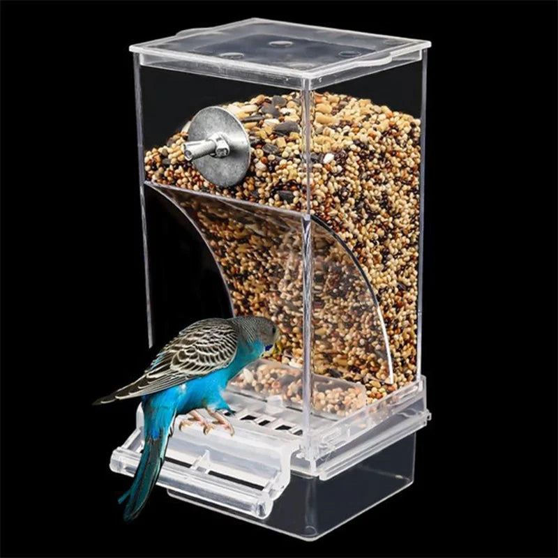 Bird Feeder Automatic Food Container Cage Accessories