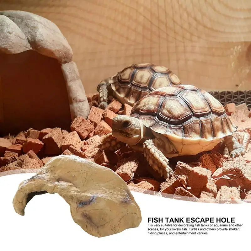 Reptile Rock Cave Decoration Hideaway