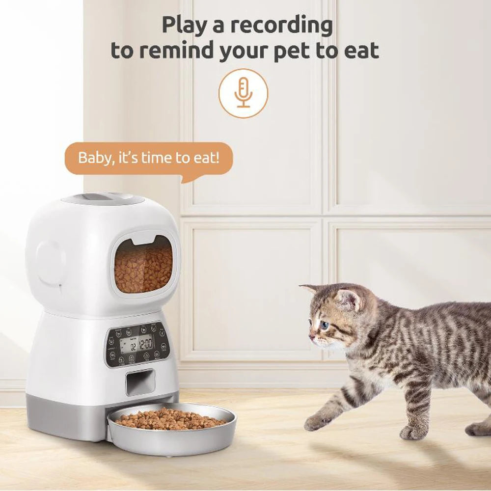 Automatic Pet Feeder For Cats