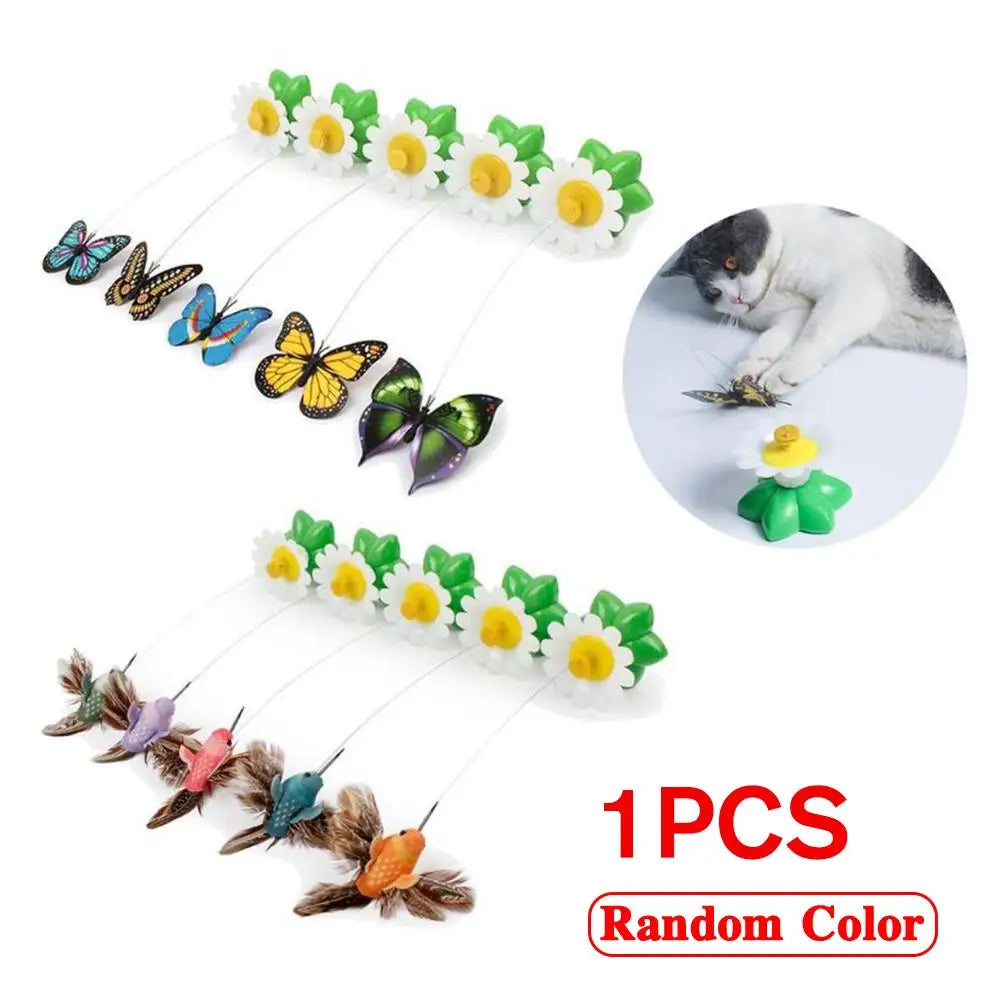 Electric Flying Automatic  Butterfly Cat Toy