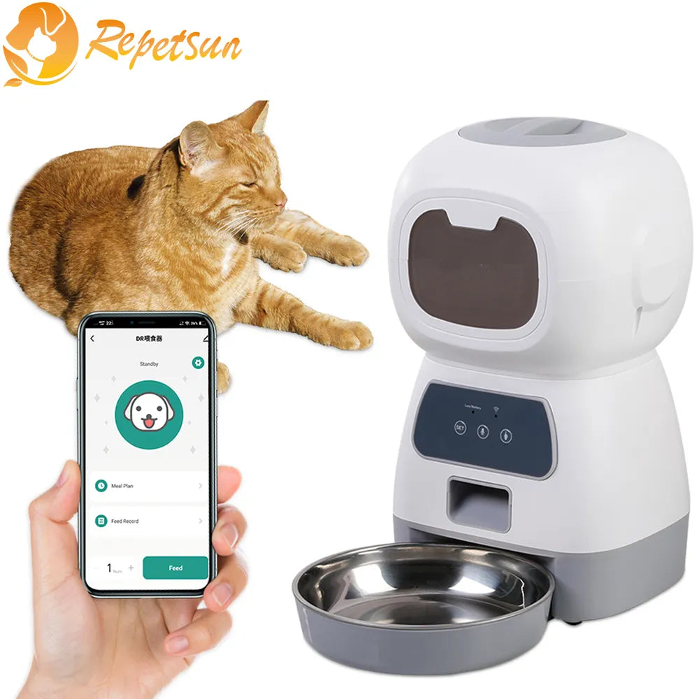 Automatic Pet Feeder For Cats