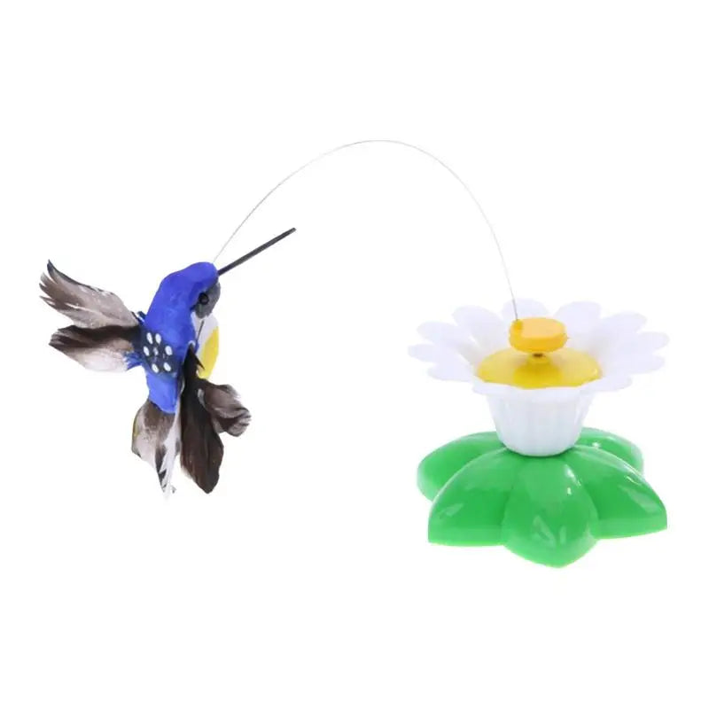 Cat Toy Simulation Rotating Electric Hummingbird