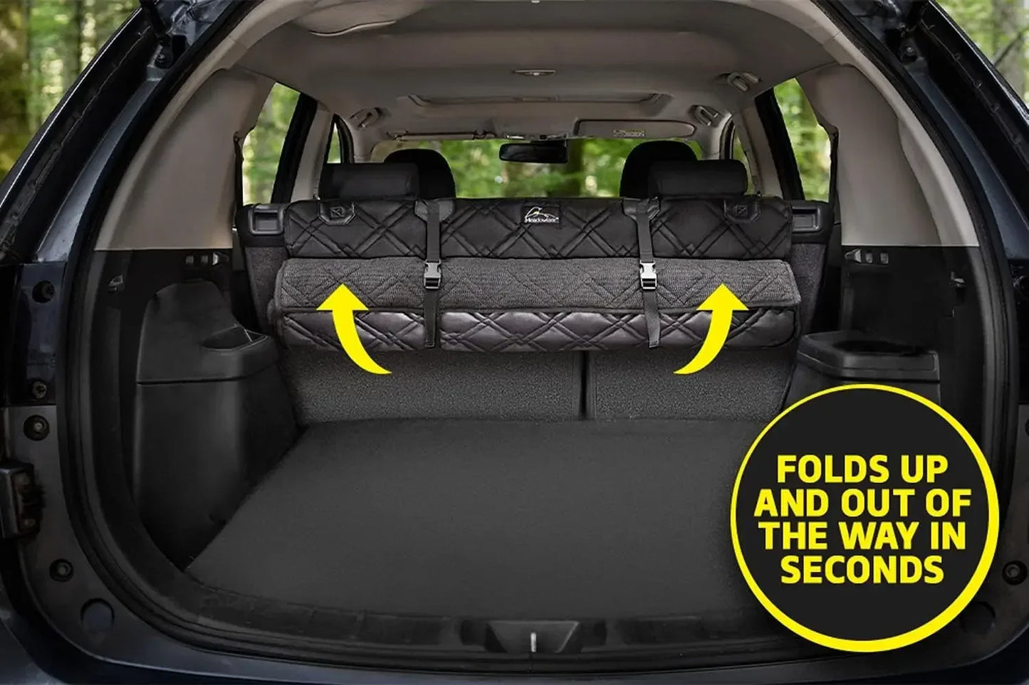 SUV Cargo Liner, Double Stitched & Extra Padded, Water Repellant,