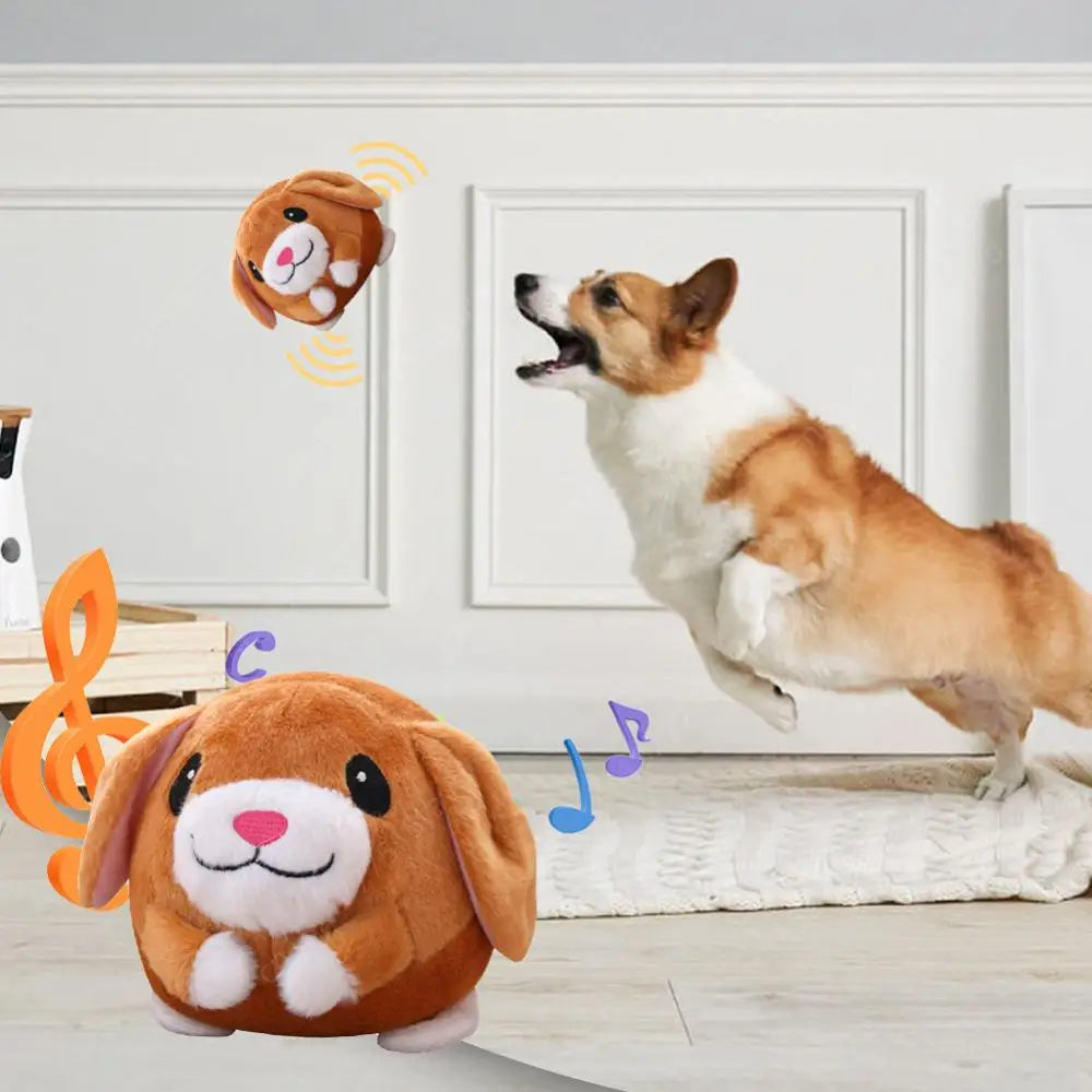 Self-Moving Bouncing Balls Bite Resistant Pet  Toy