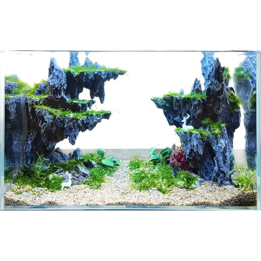 Aquarium Decoration With Rocks