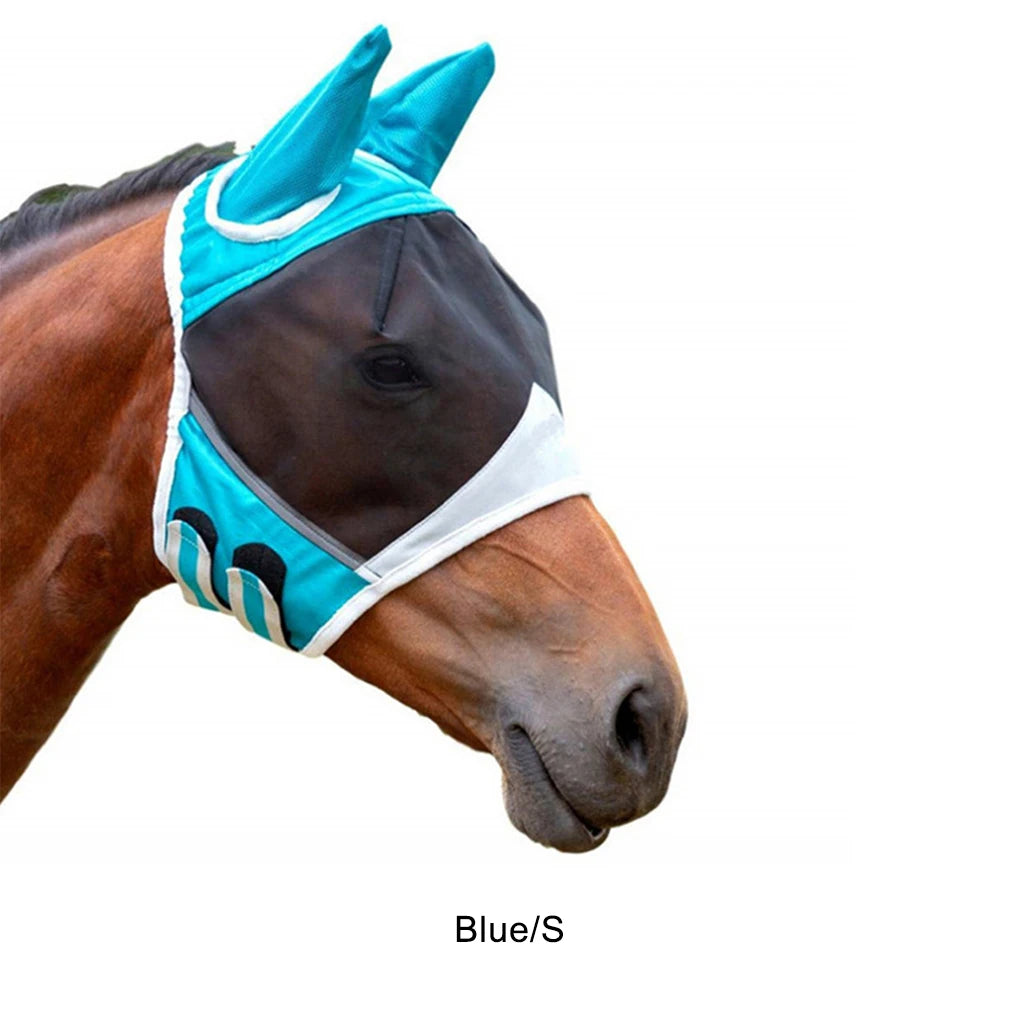 Horse Fly Mask - Comfortable And Adjustable